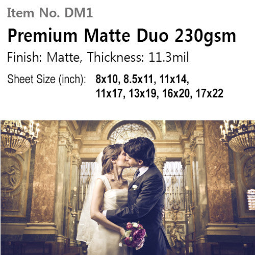 Canon Double Sided Matte Photo Paper 8.5x11 • Price »